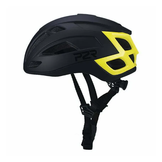 Casca Ciclism P2R RODEO - 59-61 cm, M-L, Negru-Galben