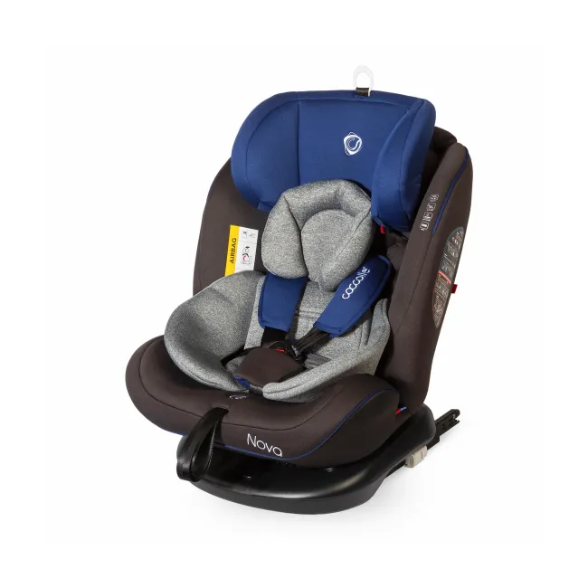 Scaun Auto Copii, Rotativ cu Isofix Coccolle Nova, 0-36 Kg - Albastru