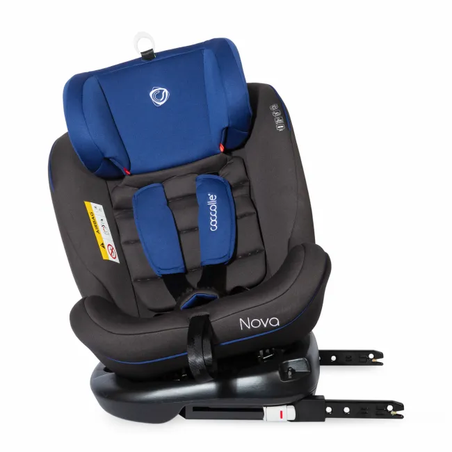Scaun Auto Copii, Rotativ cu Isofix Coccolle Nova, 0-36 Kg - Albastru