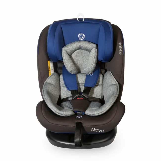 Scaun Auto Copii, Rotativ cu Isofix Coccolle Nova, 0-36 Kg - Albastru
