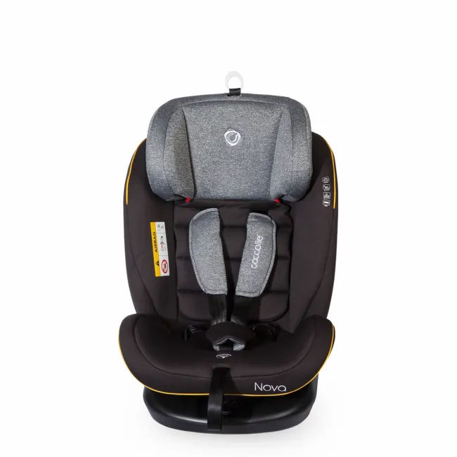 Scaun Auto Copii, Rotativ cu Isofix,Coccolle Nova, 0-36 Kg - Gri
