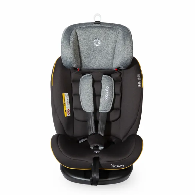 Scaun Auto Copii, Rotativ cu Isofix,Coccolle Nova, 0-36 Kg - Gri