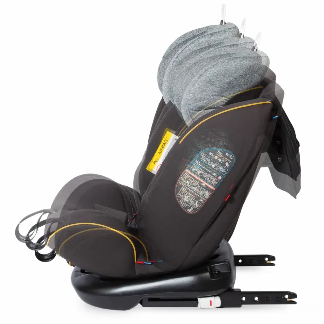 Scaun Auto Copii, Rotativ cu Isofix,Coccolle Nova, 0-36 Kg - Gri