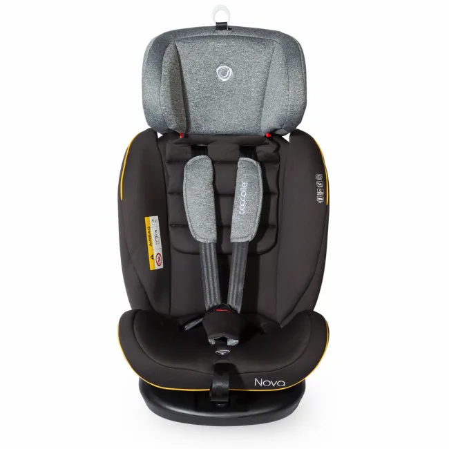 Scaun Auto Copii, Rotativ cu Isofix,Coccolle Nova, 0-36 Kg - Gri