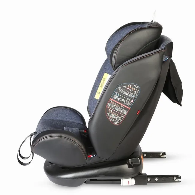 Scaun Auto Rotativ Coccolle Nova cu Isofix 0-36 Kg - Albastru inchis