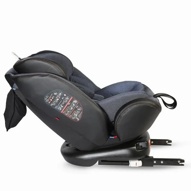 Scaun Auto Rotativ Coccolle Nova cu Isofix 0-36 Kg - Albastru inchis