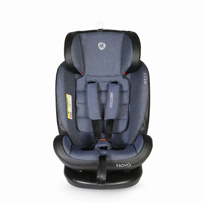 Scaun Auto Rotativ Coccolle Nova cu Isofix 0-36 Kg - Albastru inchis