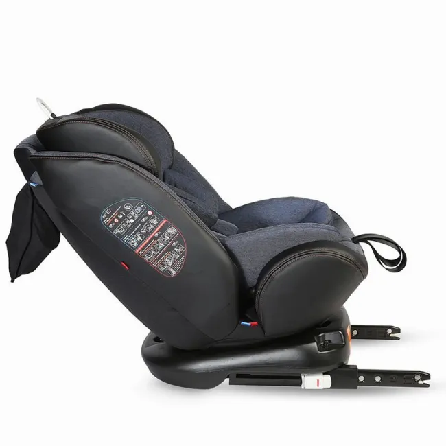 Scaun Auto Rotativ Coccolle Nova cu Isofix 0-36 Kg - Albastru inchis