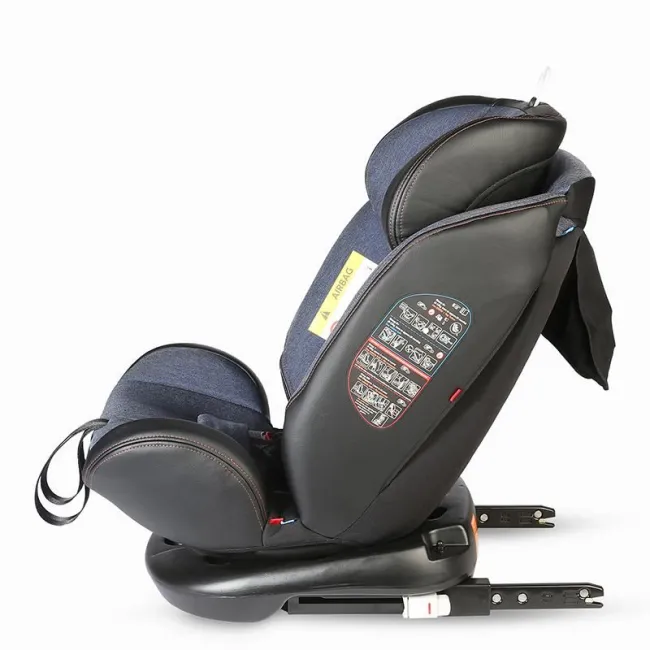 Scaun Auto Rotativ Coccolle Nova cu Isofix 0-36 Kg - Albastru inchis