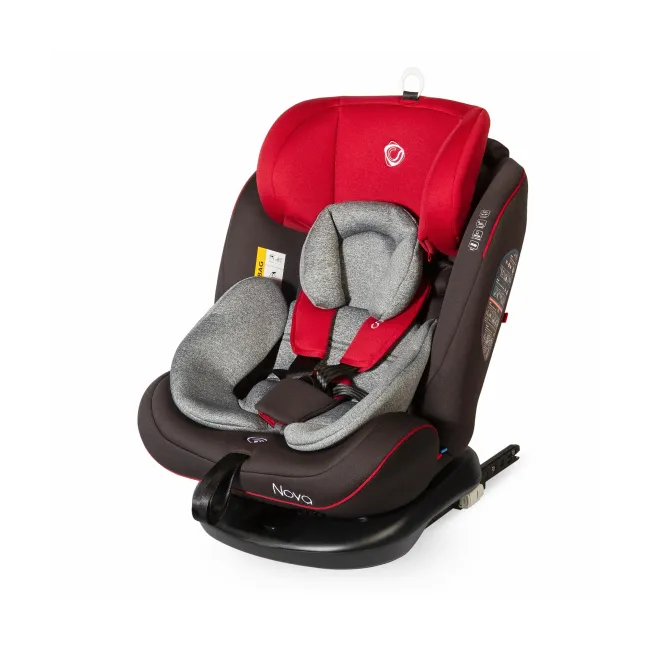 Scaun Auto Rotativ Coccolle Nova cu Isofix 0-36 Kg - Rosu