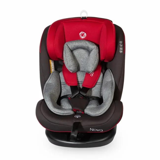 Scaun Auto Rotativ Coccolle Nova cu Isofix 0-36 Kg - Rosu
