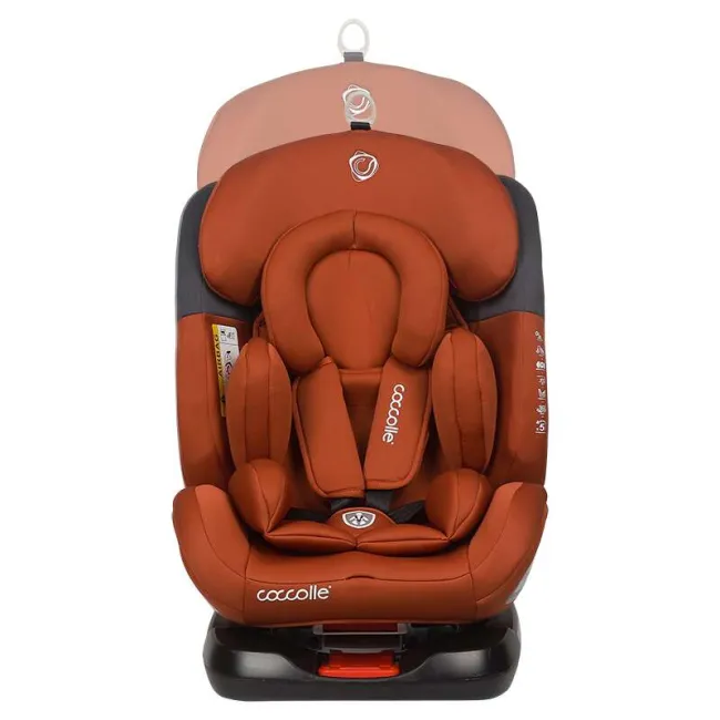 Scaun auto rotativ 0-36 kg Coccolle Atira Cinnamon brown