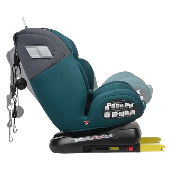 Scaun auto copii, rotativ cu isofix Coccolle Atira Hydra, 0-36 kg - Albastru