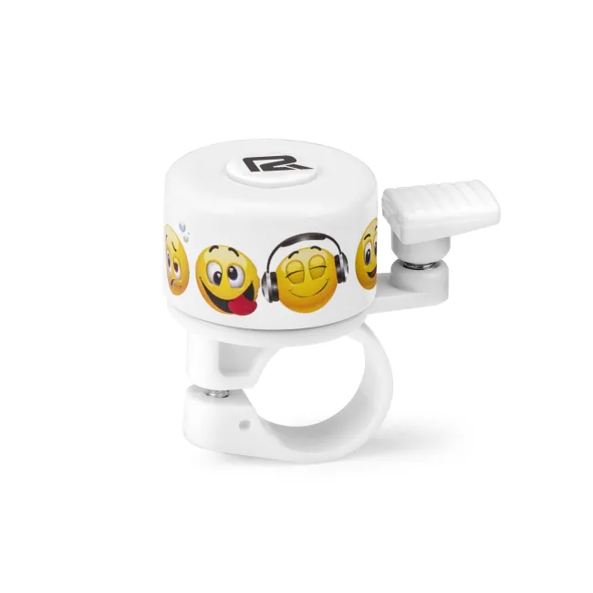 Sonerie Bicicleta P2R Ringo - Emoji, Alb