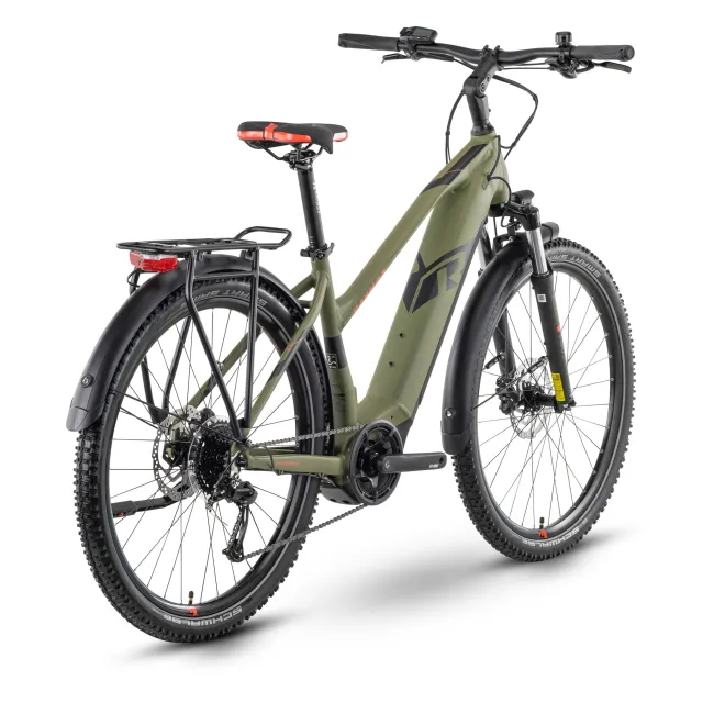 Bicicleta Electrica Oras Raymon CrossRay E 5.0 Lady - 27.5 Inch L, Verde