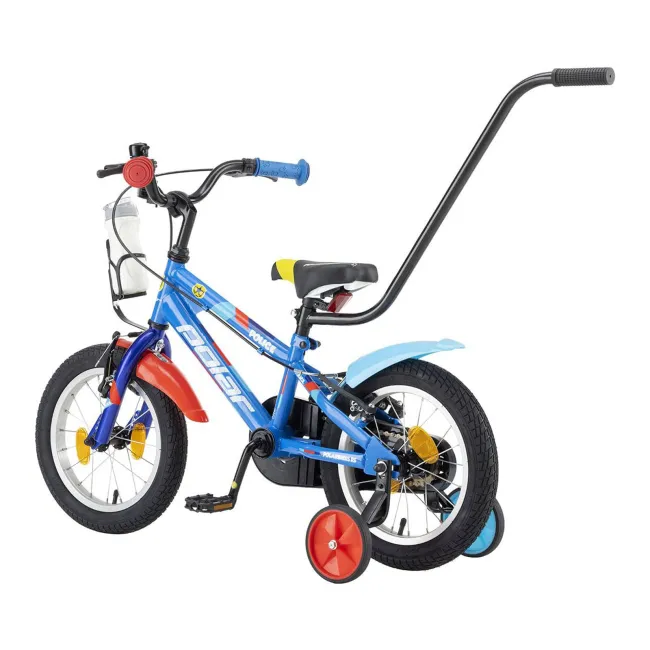 Bicicleta Copii Polar 2024 Police - 14 Inch, Albastru