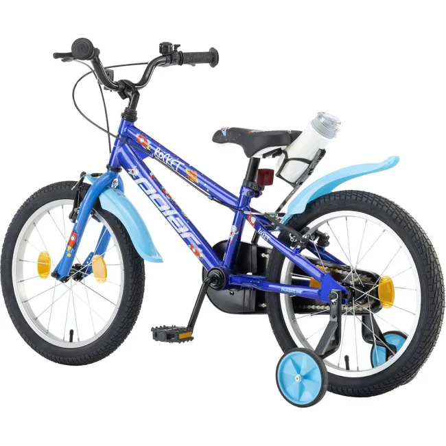 Bicicleta Copii Polar 2024 Rocket - 18 Inch, Albastru