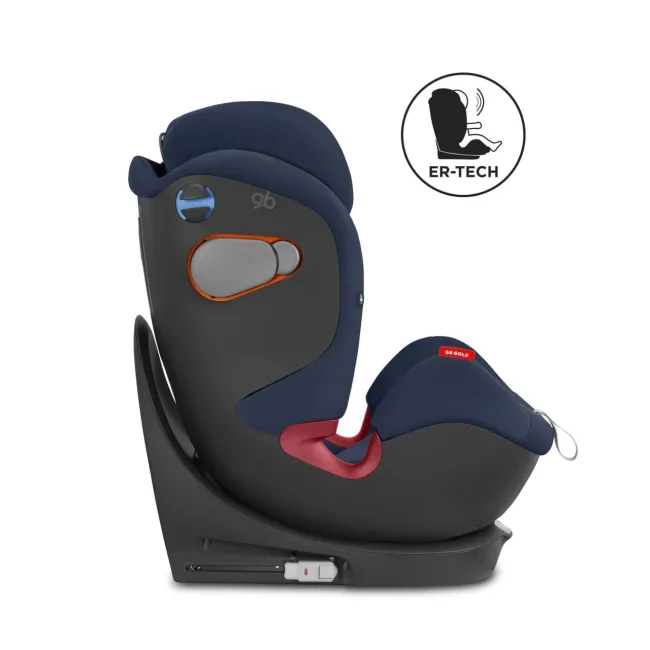 Scaun Auto Rotativ cu Isofix Gb Uni-All 0-36 Kg - Gri