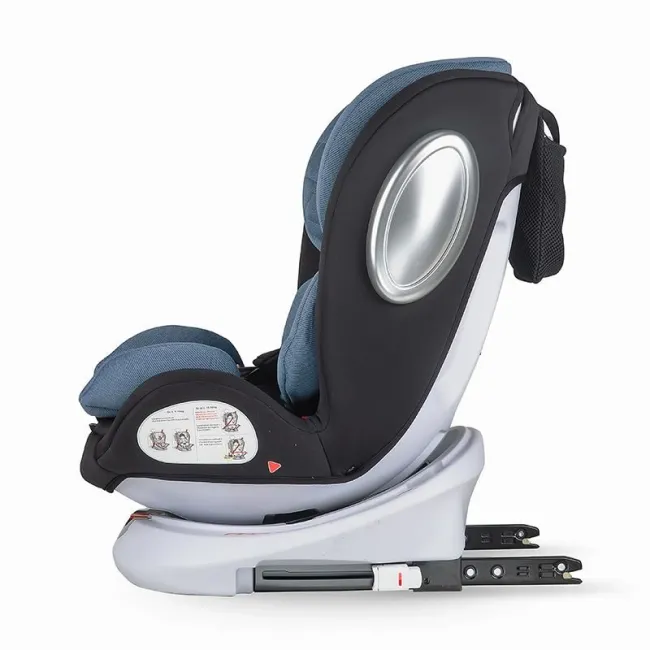 Scaun auto copii rotativ cu isofix Coccolle Lyra, 0-36 kg, Albastru