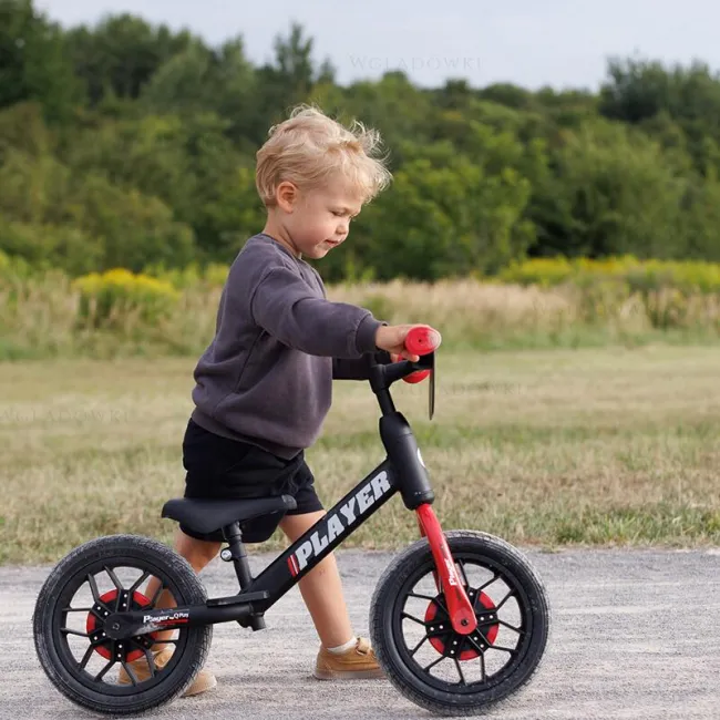 Balance bike Qplay Player Rosu