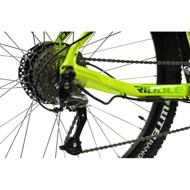 Bicicleta Electrica Devron Riddle M1.7 - 27.5 Inch, 490 mm, Neon