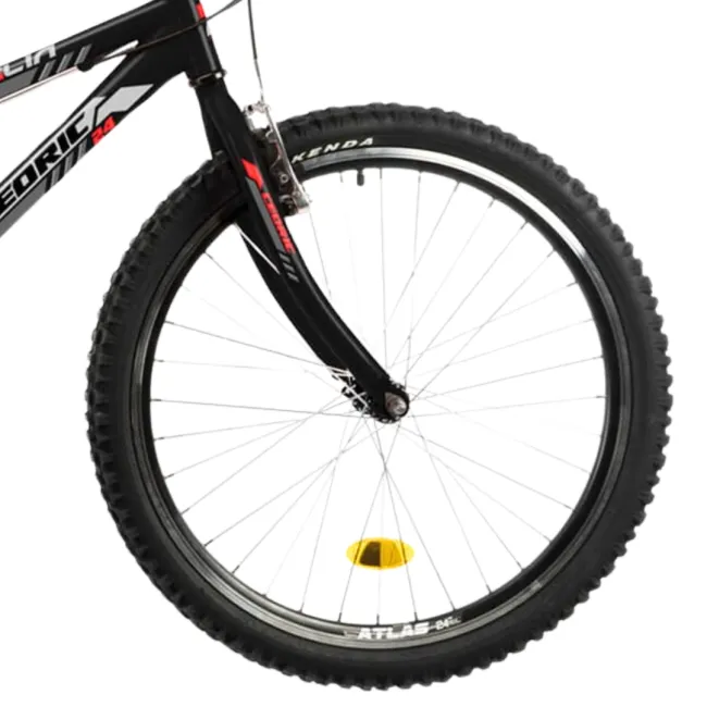 Bicicleta Copii Dhs 2421 Cedric - 24 Inch, Negru