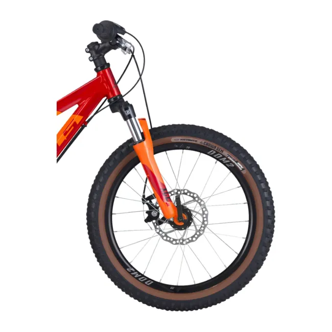 Bicicleta Copii Bulls Tokee 20 Disc - 20 Inch, Rosu-Portocaliu