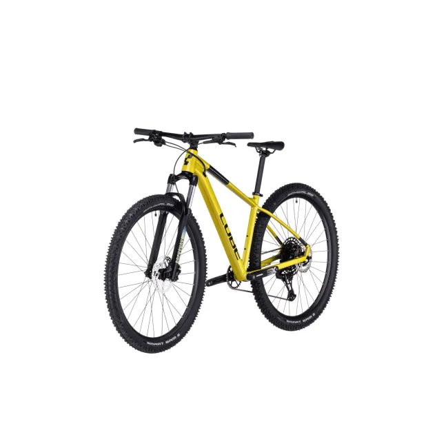 Bicicleta Mtb Cube Analog Flashlime Black 2023 - 25.7 Inch, XS, Galben, Reambalat