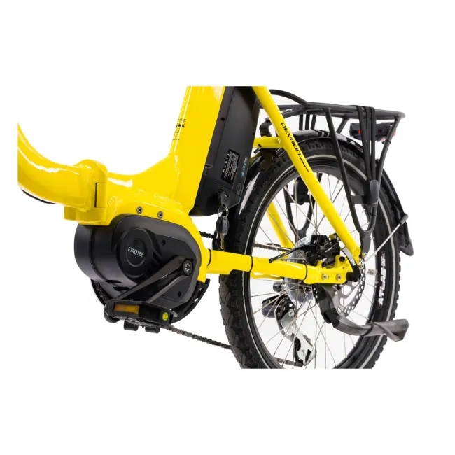 Bicicleta Electrica Pliabila Devron 20126 - 20 Inch, M, Galben