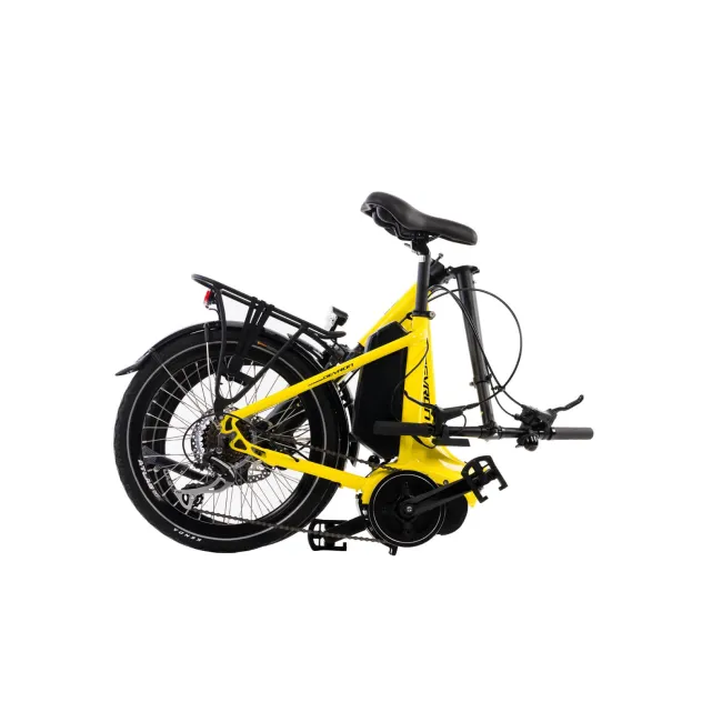 Bicicleta Electrica Pliabila Devron 20126 - 20 Inch, M, Galben