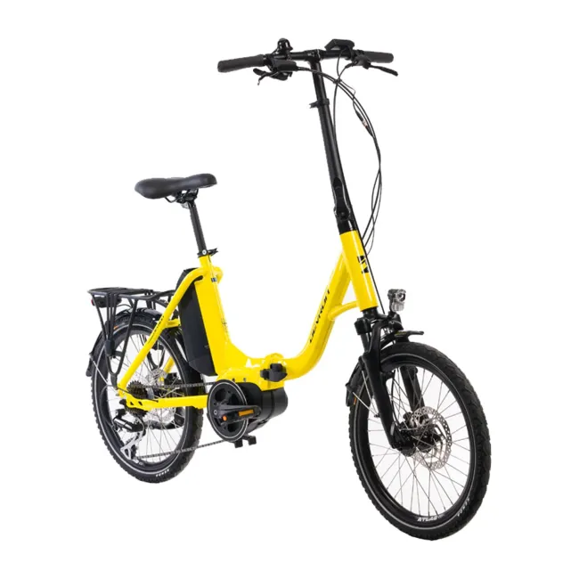 Bicicleta Electrica Pliabila Devron 20126 - 20 Inch, M, Galben