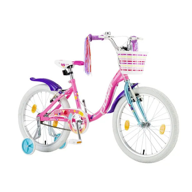 Bicicleta Copii Polar 2024 IceCream - 20 Inch, Roz