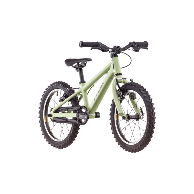 Bicicleta Copii Cube Acid 160 Lightolive Orange 2026 - 16 inch, Verde-Portocaliu