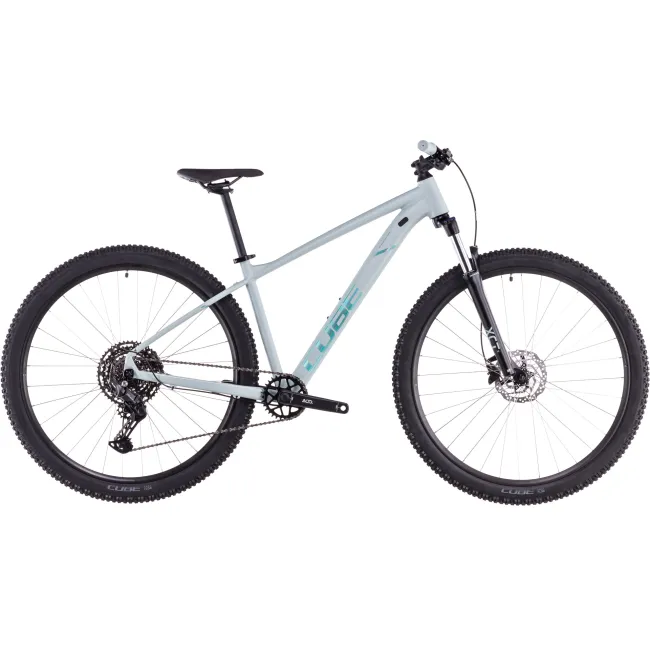 Bicicleta Mtb Cube AIM RACE 2025 - 27.5 Inch, S, Gri-Albastru