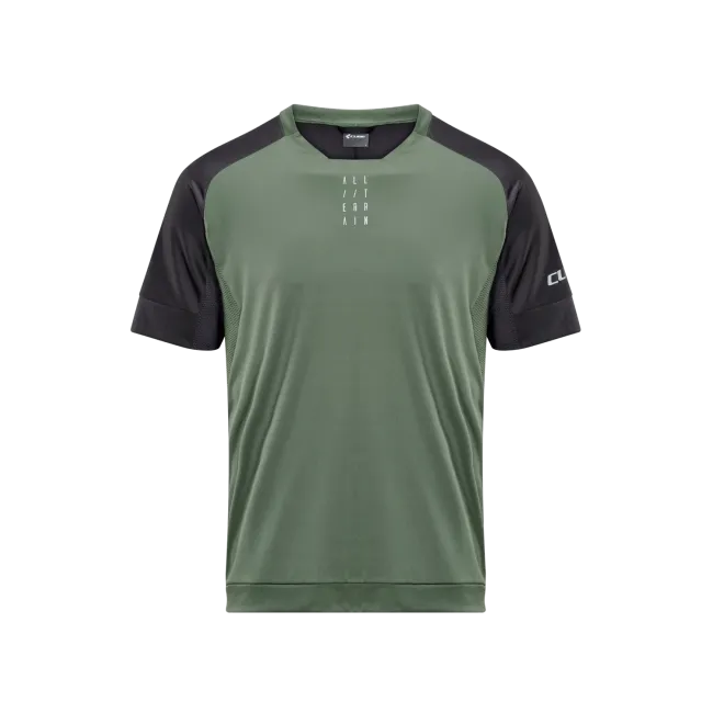 TRICOU CUBE ATX JERSEY ROUND NECK JERSEY S/S OLIVE GREY L