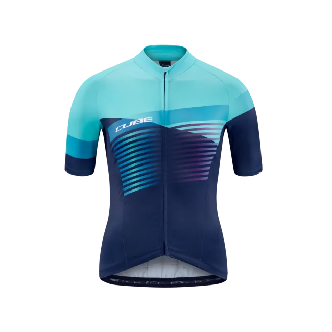 TRICOU CUBE TEAMLINE WS JERSEY S/S BLUE MINT M S