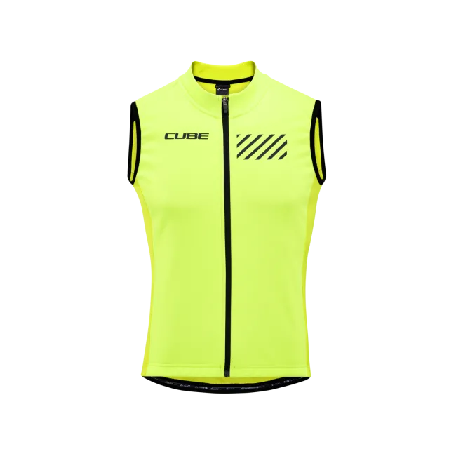 VESTA CUBE BLACKLINE SOFTSHELL GILET SAFETY BLACK N NEON YELLOW M