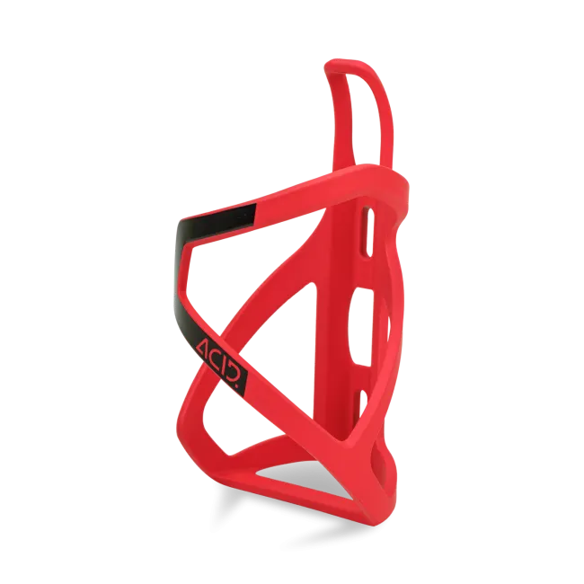 ACID Bottle Cage HPP Left-Hand Sidecage matt redglossy black