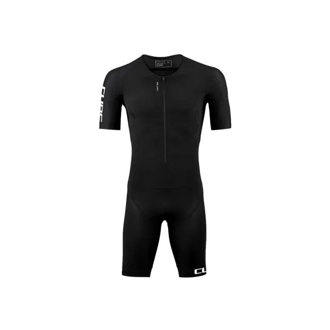 COMBINEZON CUBE SLT AERO-SUIT BLACK N WHITE M