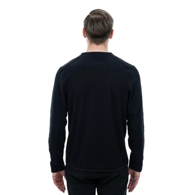 TRICOU CUBE ATX FLEECE JERSEY L/S BLACK L