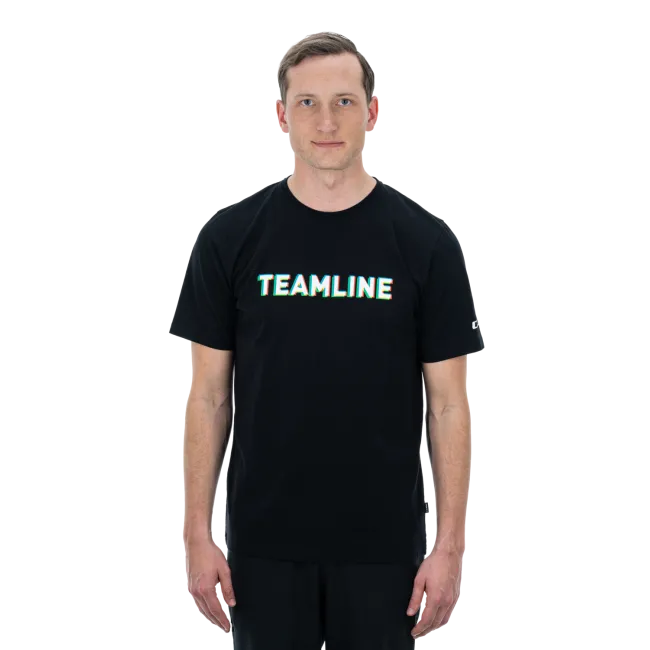 TRICOU CUBE ORGANIC T-SHIRT TEAMLINE BLACK M