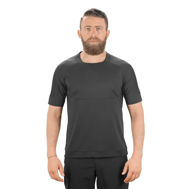 TRICOU CICLISM CUBE AM ROUND-NECK NEGRU  XXL