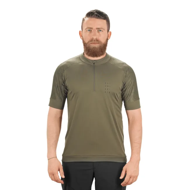 TRICOU CICLISM CUBE AM S/S OLIVE XS L