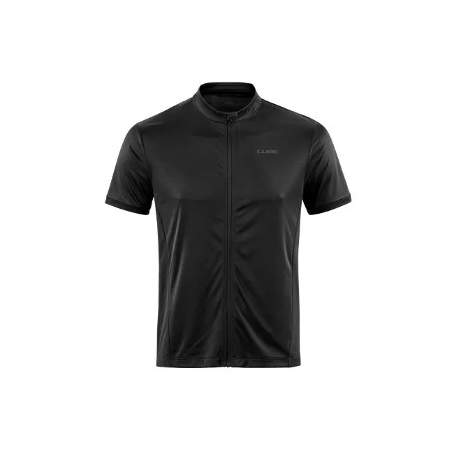 TRICOU CUBE TOUR CORE JERSEY FULL ZIP S/S BLACK XL