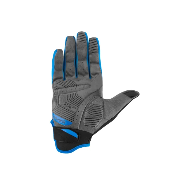 MANUSI CUBE GLOVES LONG FINGER X NF GREY - BLUE XL