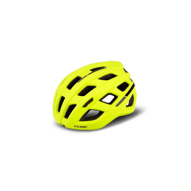 CASCA CUBE HELMET ROAD RACE YELLOW S (49-55)