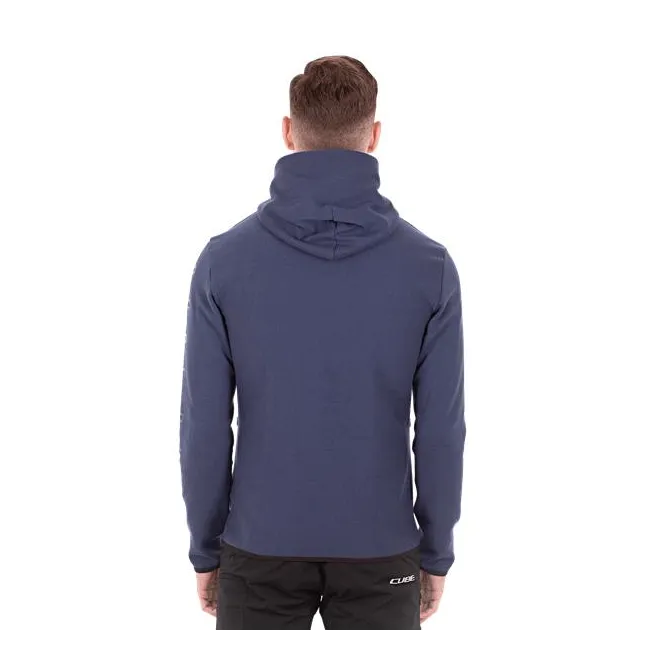 HANORAC CUBE ZIP HOODIE ADVANCED DARK BLUE L