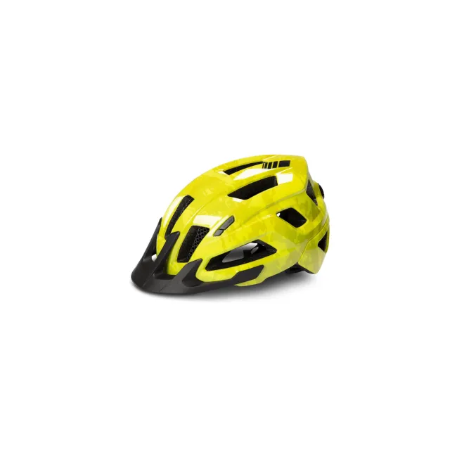 CASCA CICLISM CUBE HELMET STEEP GLOSSY CITRONE S (49-55CM)