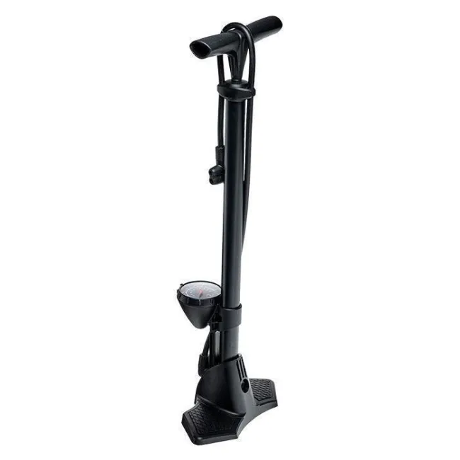 Pompa Bicicleta RFR 40419 cu Manometru - Negru