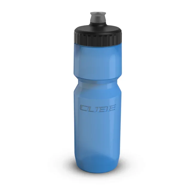 BIDON CUBE BOTTLE FEATHER 0.75L Albastru